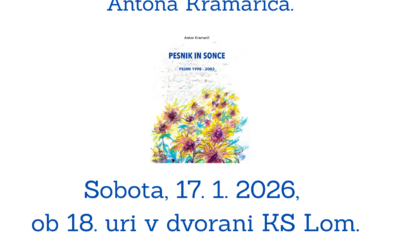 Vabilo – Anton Kramarič