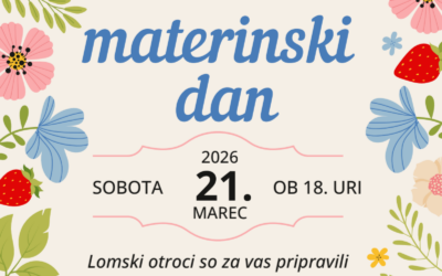 Vabilo na materinski dan