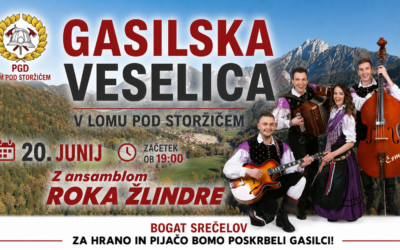 Gasilska veselica PGD Lom