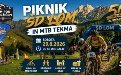 Piknik ŠD Lom in MTB tekma 2026